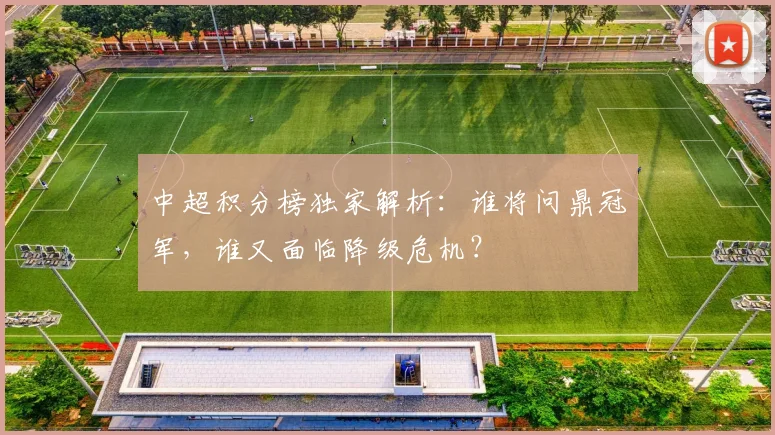 中超积分榜独家解析:谁将问鼎冠军,谁又面临降级危机?